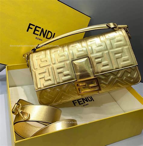 fendi b bag replica|genuine fendi baguette.